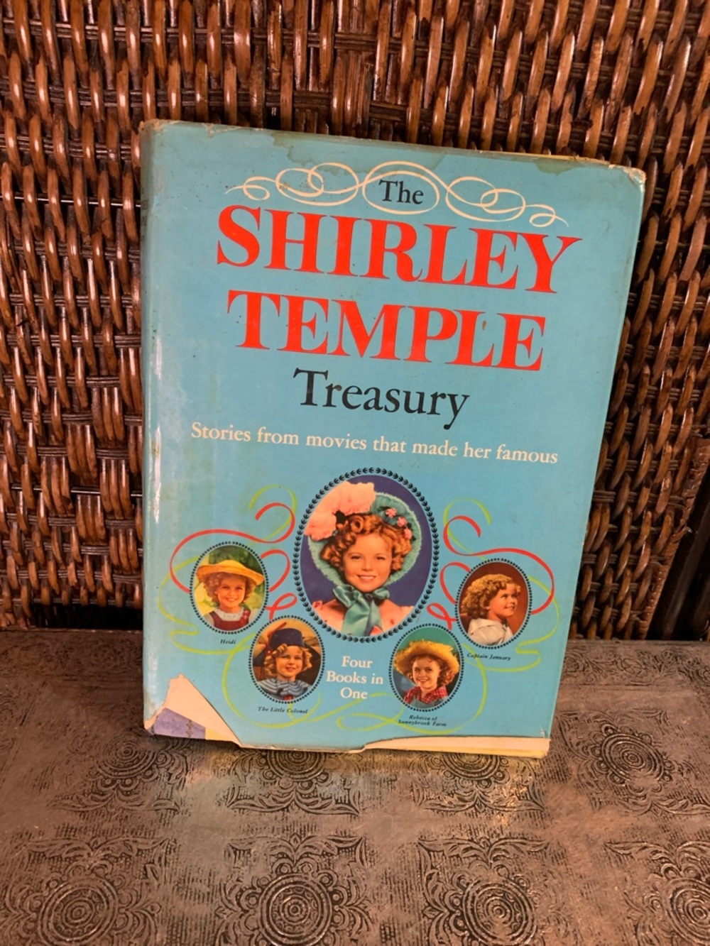Vintage Shirley Temple Hardback Book